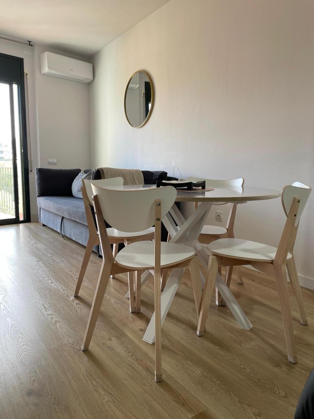 Acogedor Apartamento Vallparadis Con Parking テラサ エクステリア 写真